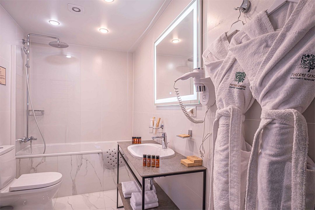 Коттедж 4-местный 3-комнатный (Forest Le Petit BBQ)