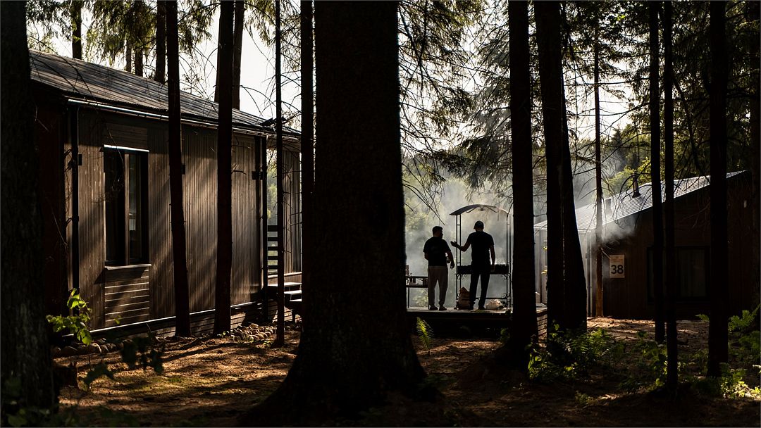 Коттедж 4-местный 3-комнатный (Forest Grand BBQ)