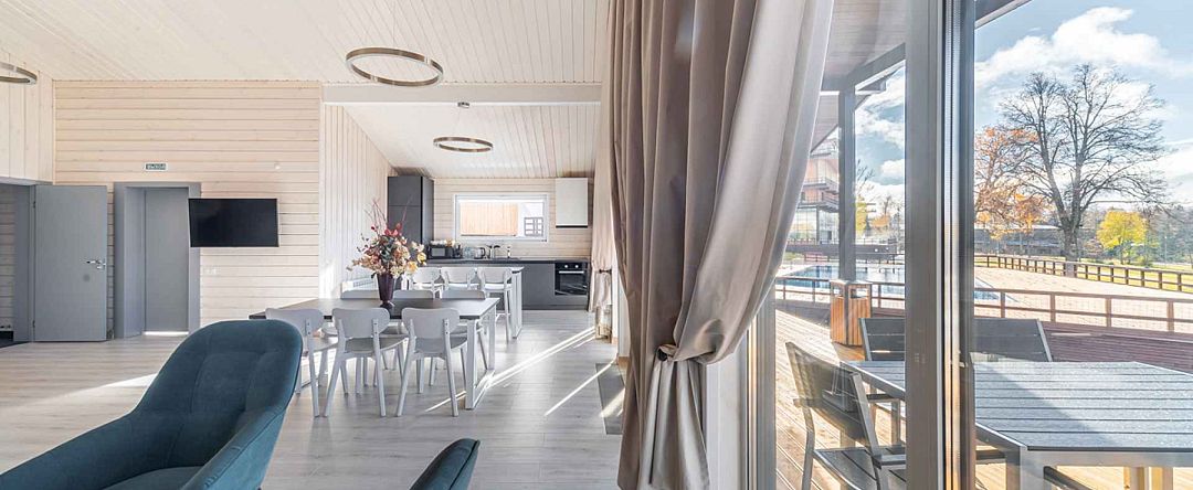 Коттедж 4-местный 3-комнатный (Forest Grand BBQ)